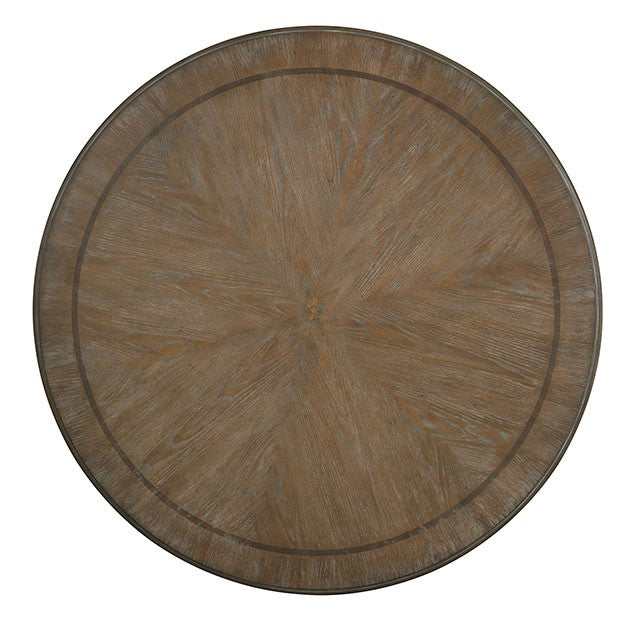 Arcadia Antique White/Ivory Round Table