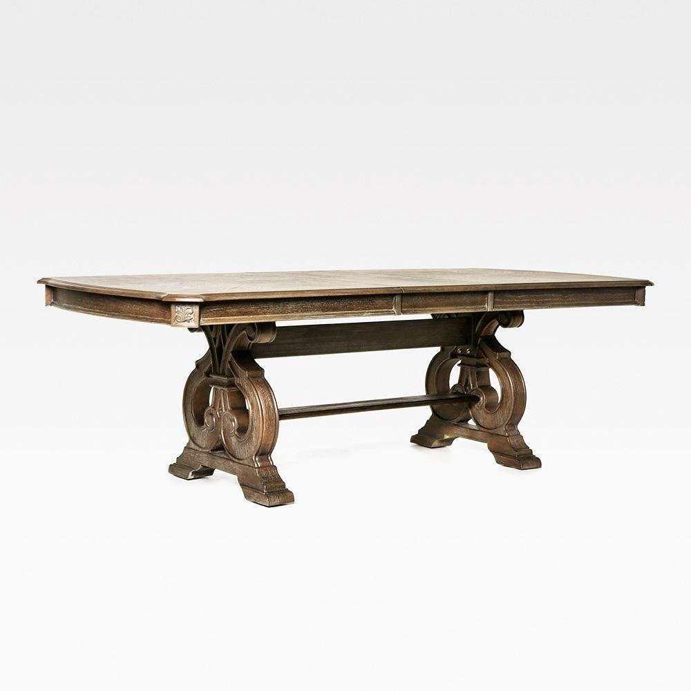 Arcadia Rustic Brown Dining Room Set / 7pc