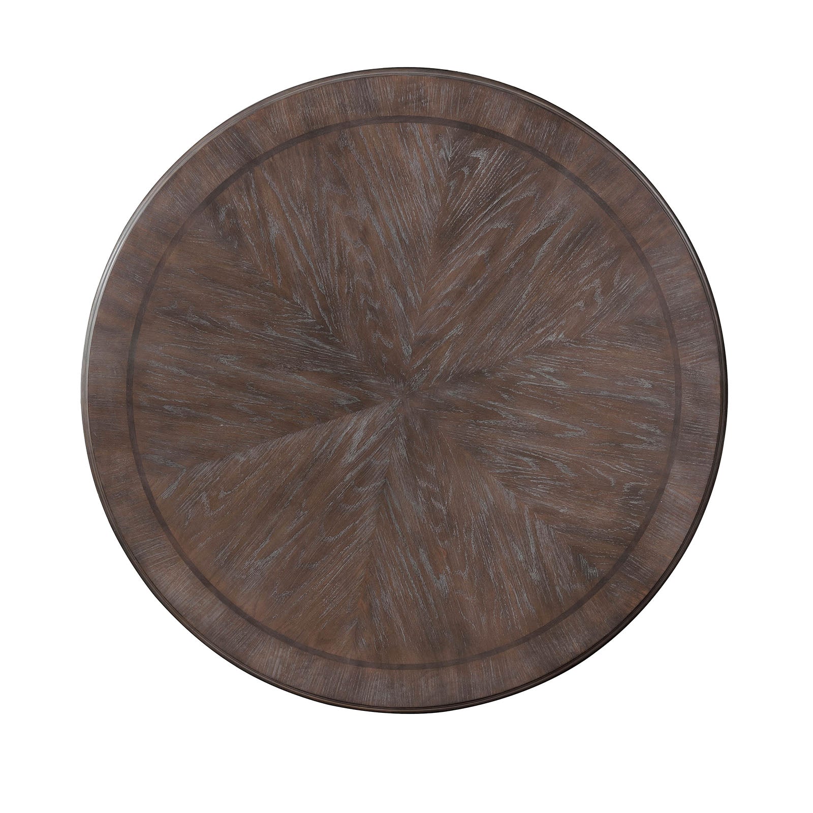 Arcadia Rustic Natural Tone/Ivory 7 Pc. Round Dining Room Set