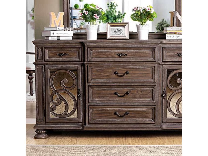 Arcadia Rustic Natural Tone Server
