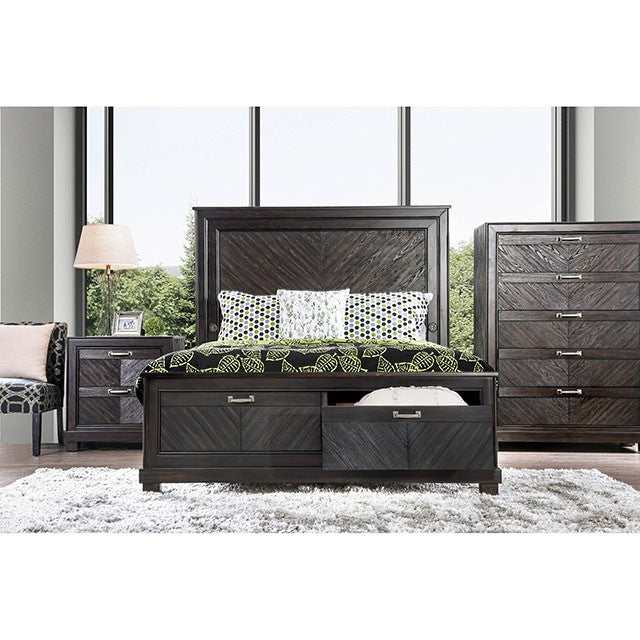 Argyros Espresso California King Storage Bed