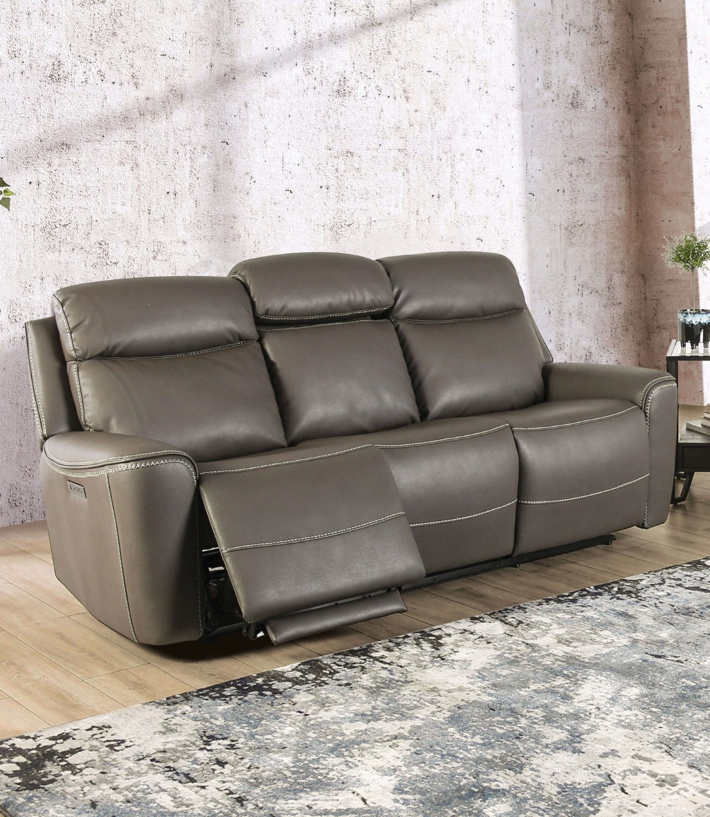 Artemia Gray Power Reclining Sofa & Loveseat