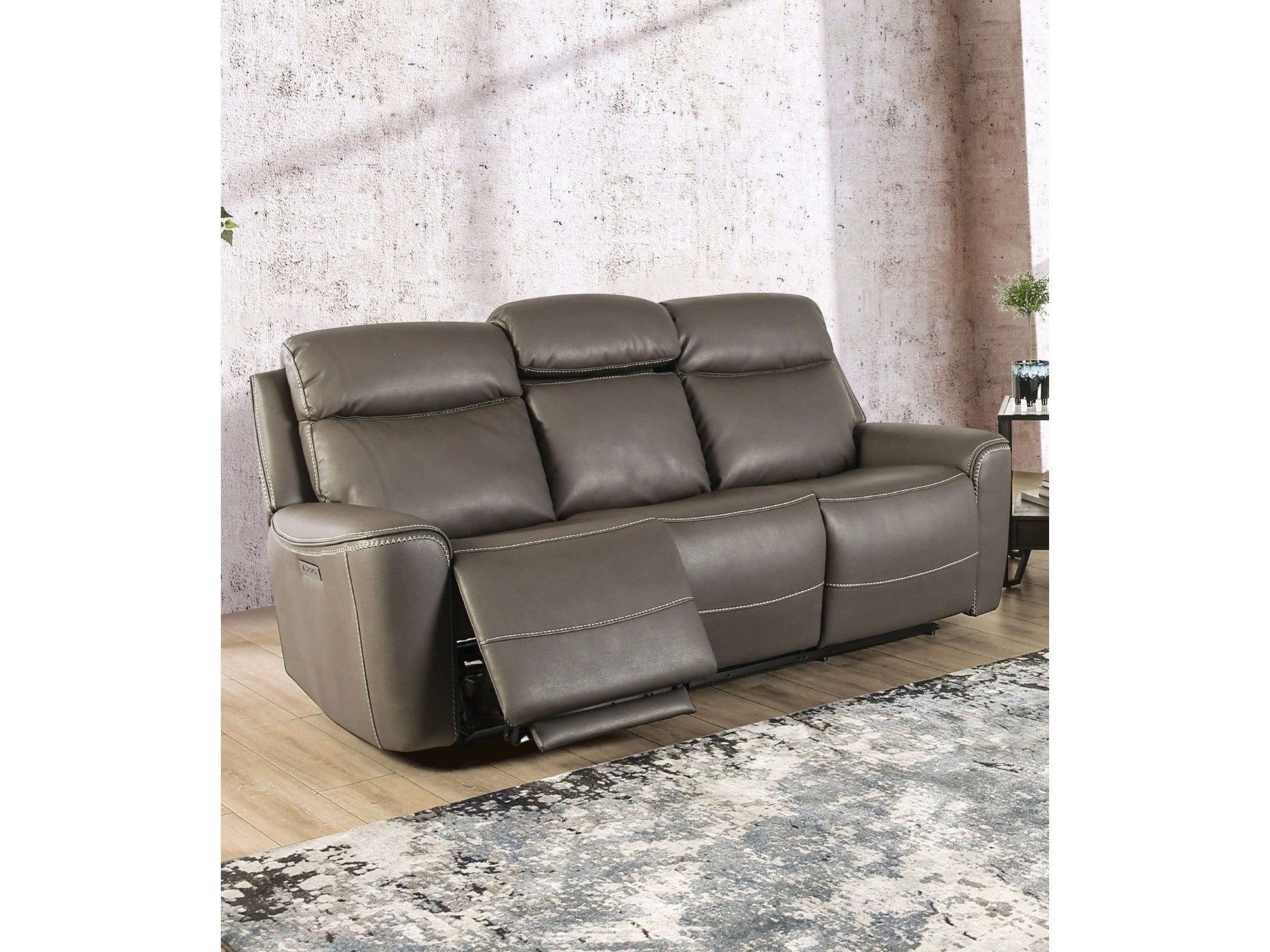 Artemia Gray Power Reclining Sofa