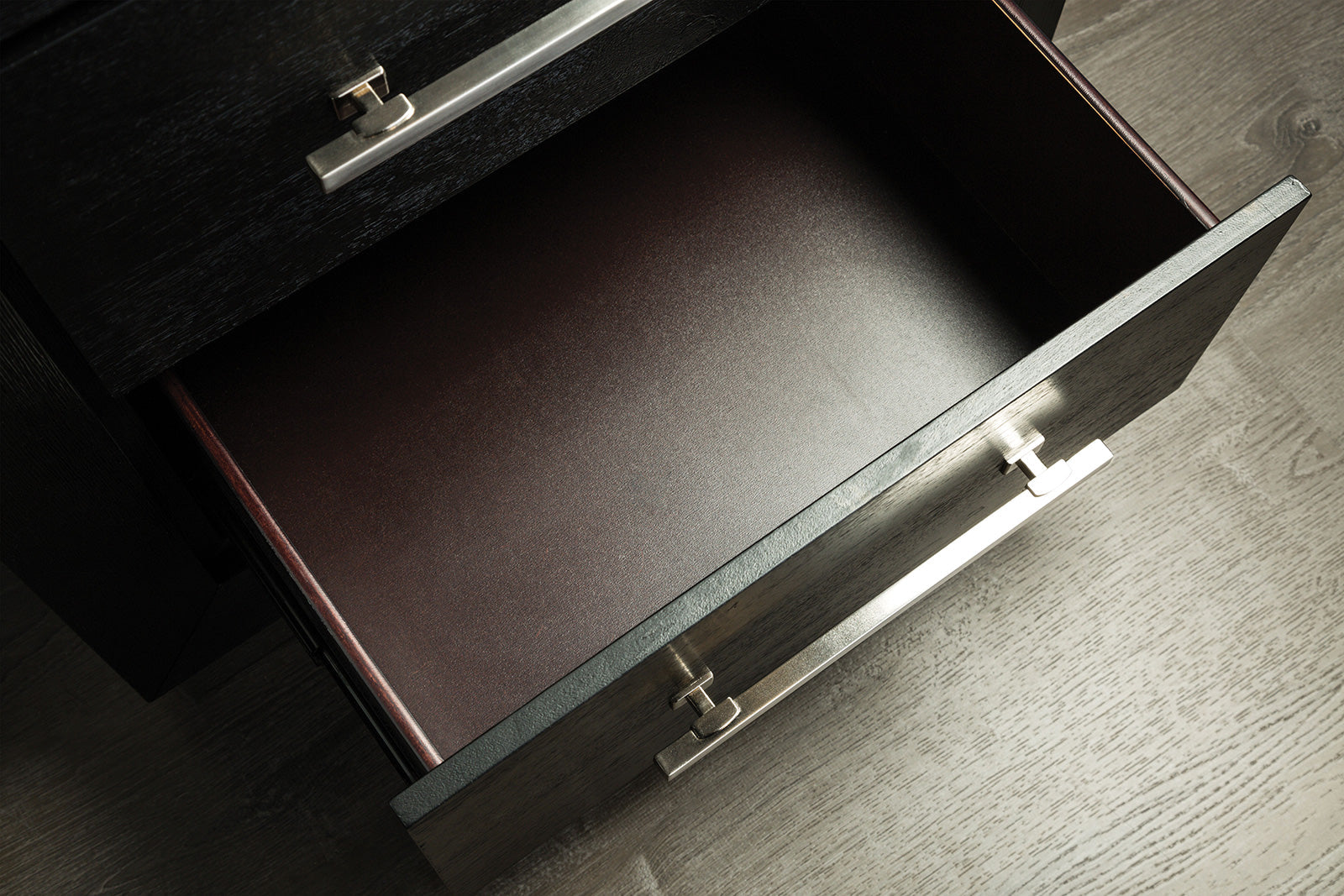 Ashbourne Black Nightstand