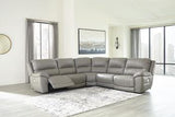 Dunleith Power Reclining Sectional