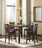 Bennox Counter Height Dining Table and Bar Stools (Set of 5)