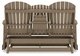 Hyland wave Outdoor Glider Loveseat