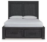 Foyland Panel Storage Bed