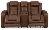 Backtrack Power Reclining Loveseat with Console