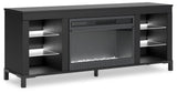 Cayberry 60" TV Stand with Electric Fireplace