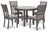 Wrenning Dining Table and 4 Chairs (Set of 5) image