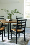 Blondon Dining Table and 4 Chairs (Set of 5)