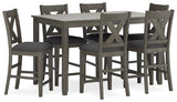 Caitbrook Counter Height Dining Table and Bar Stools (Set of 7) image