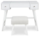 Thadamere Vanity with Stool