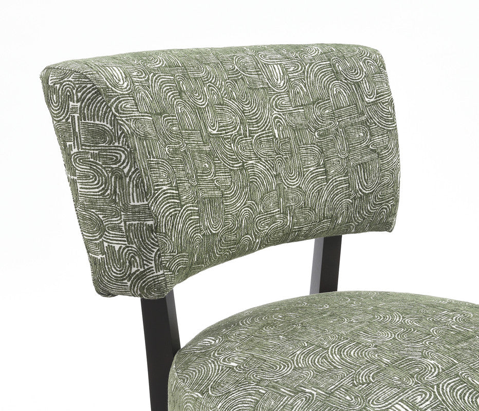 Aveni Green Accent Chair