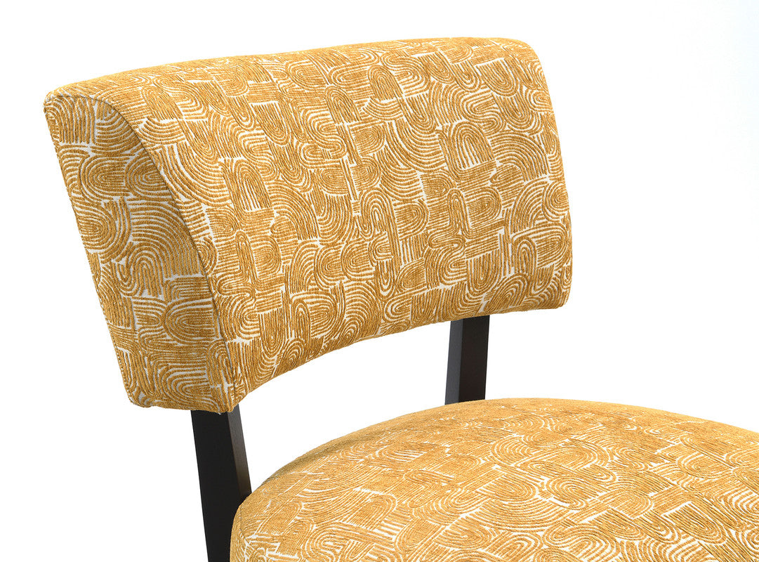 Aveni Yellow Accent Chair
