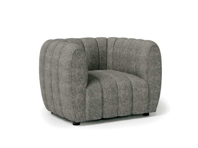 Aversa Charcoal Gray Chair