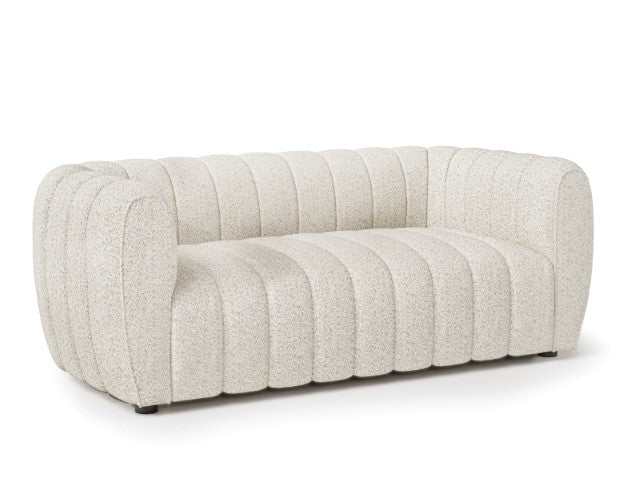 Aversa Off-White Loveseat