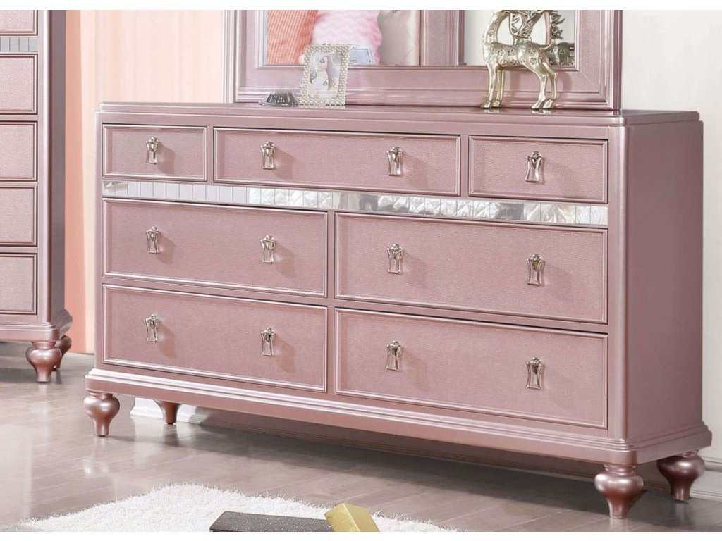 Avior Rose Gold  Dresser