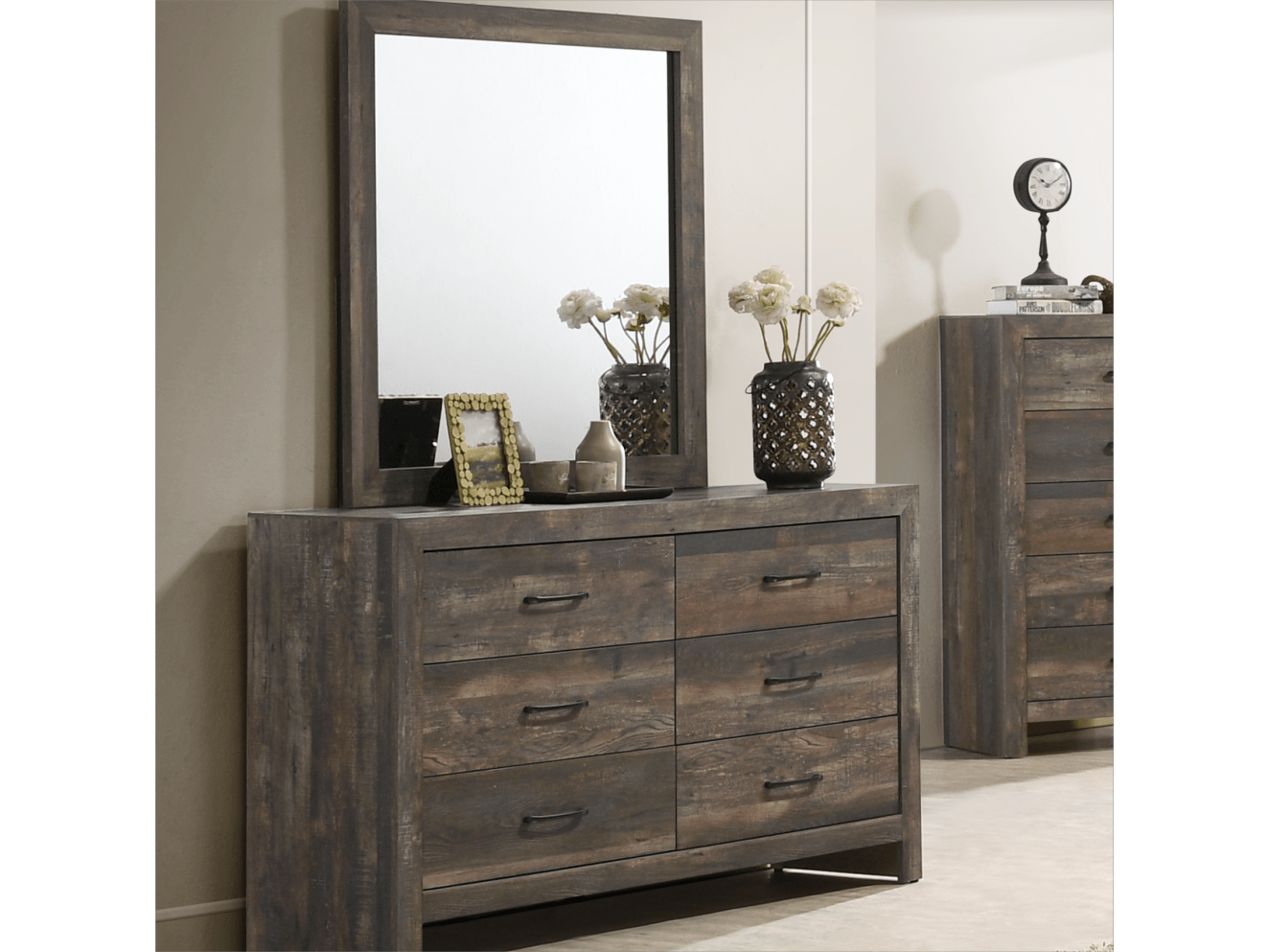 Aylsworth Dark Brown Dresser