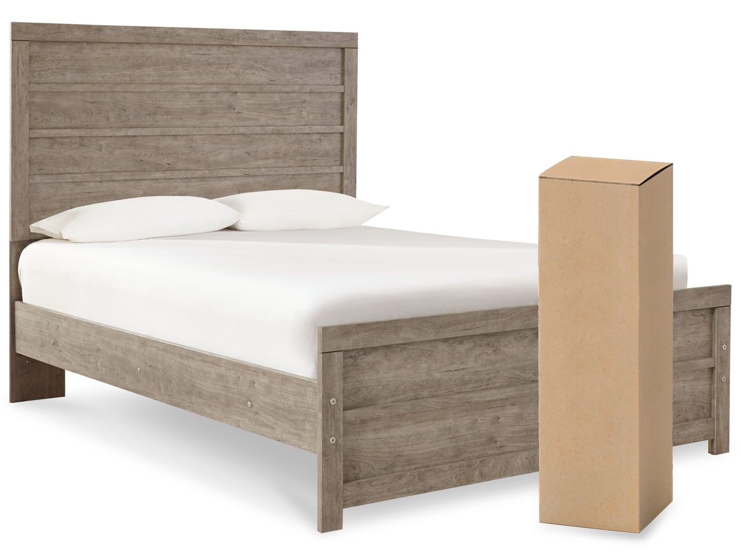 Dolante King Panel Bed with Mattress