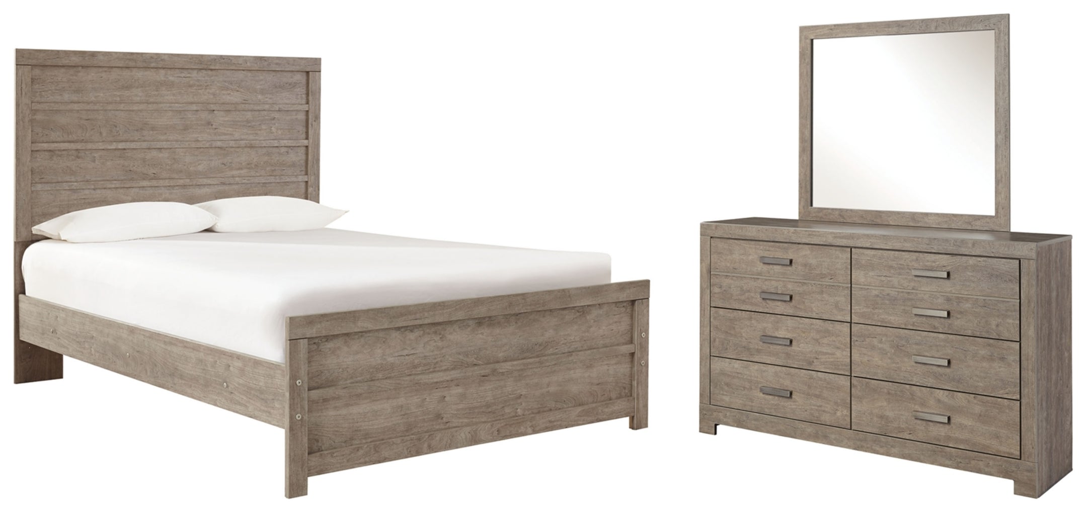 Culverbach Panel Bed, Dresser, Mirror, Chest & Nightstand, Bedroom Set
