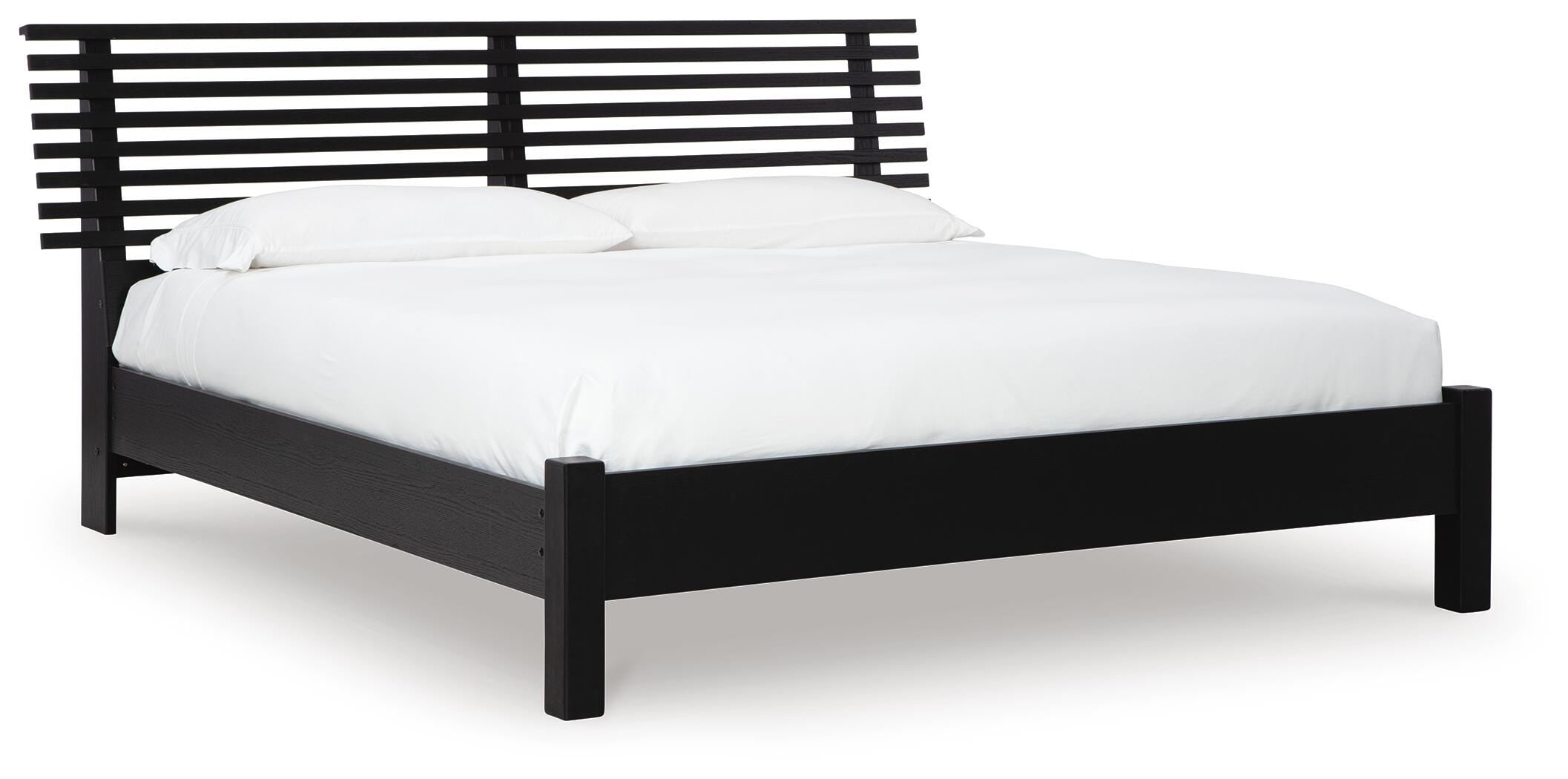 Danziar Slat Panel Bed Bedroom Set