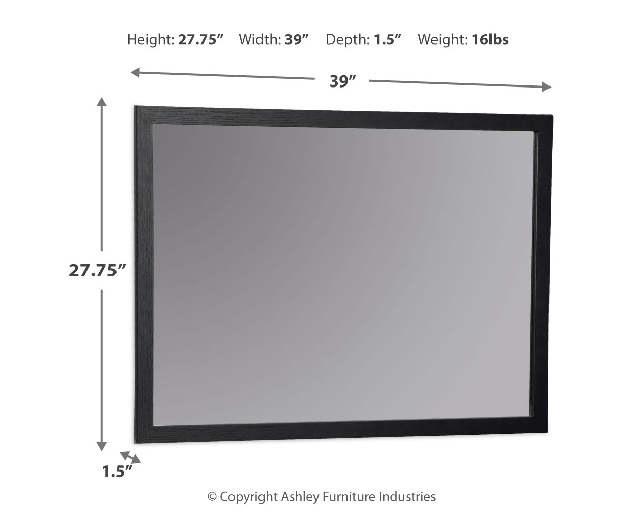 Danziar Bedroom Mirror