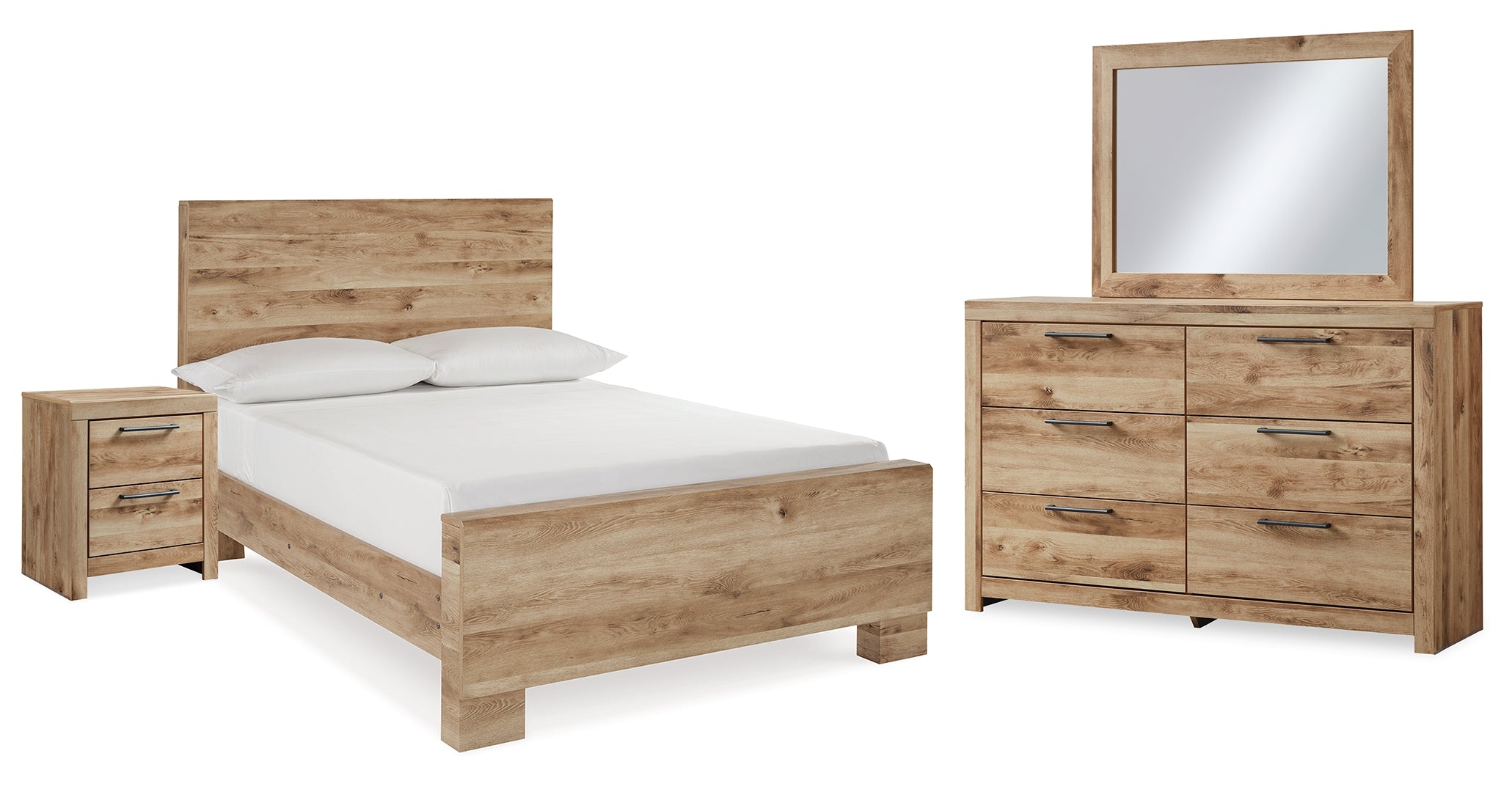 Hyanna Brown Panel Bedroom Set