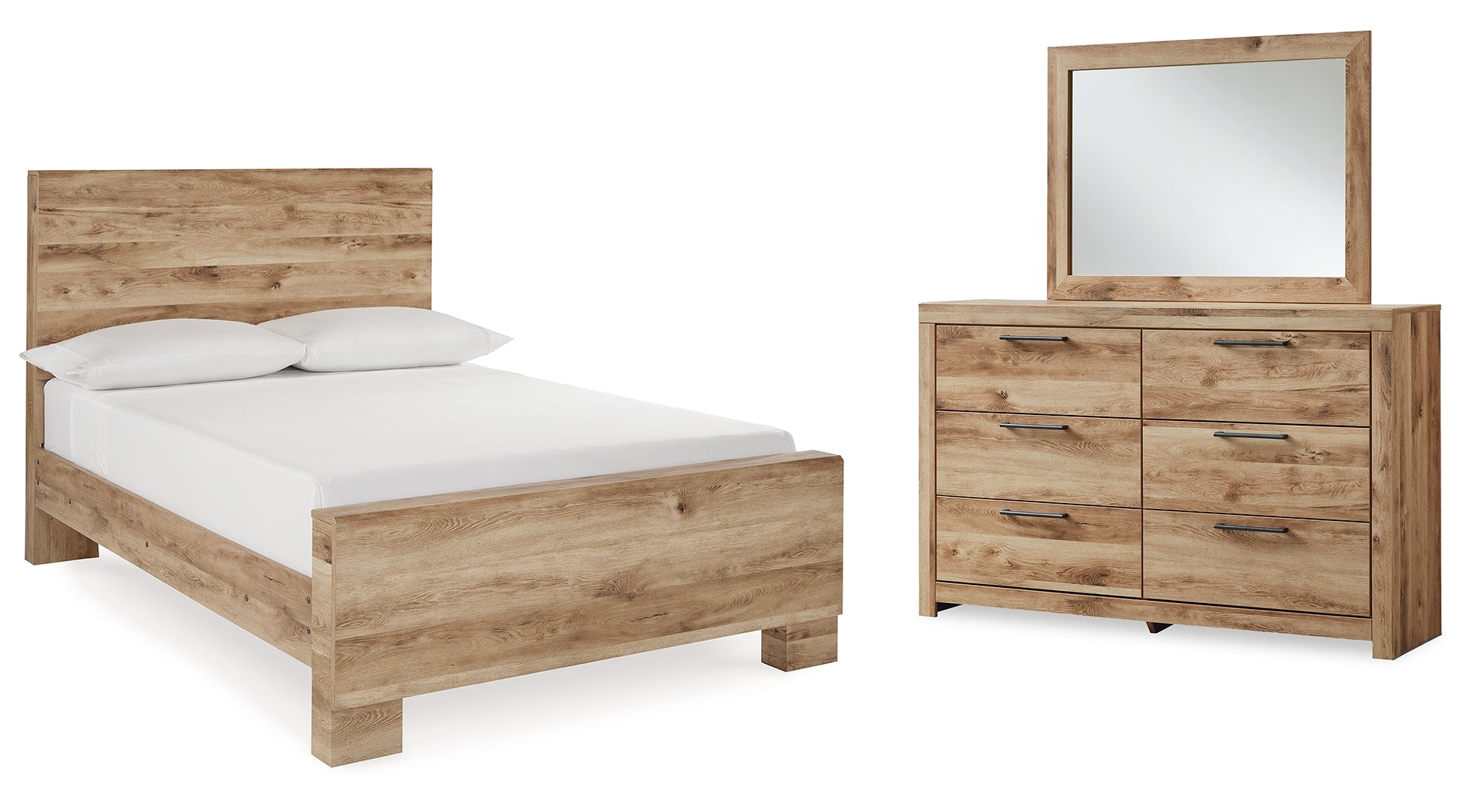 Hyanna Brown Panel Bedroom Set