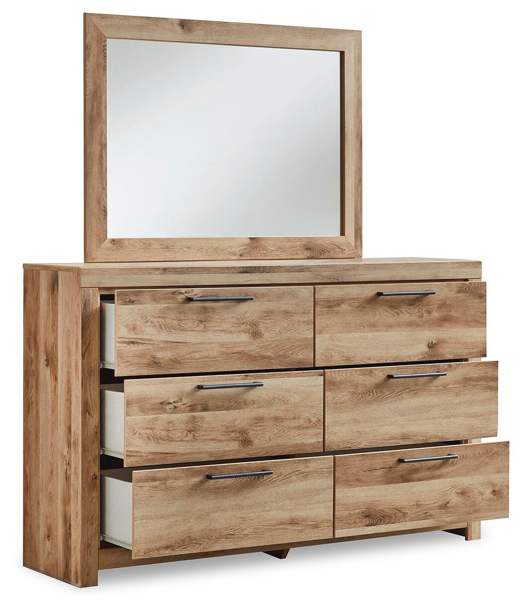 Hyanna Panel Storage Bed Bedroom Set
