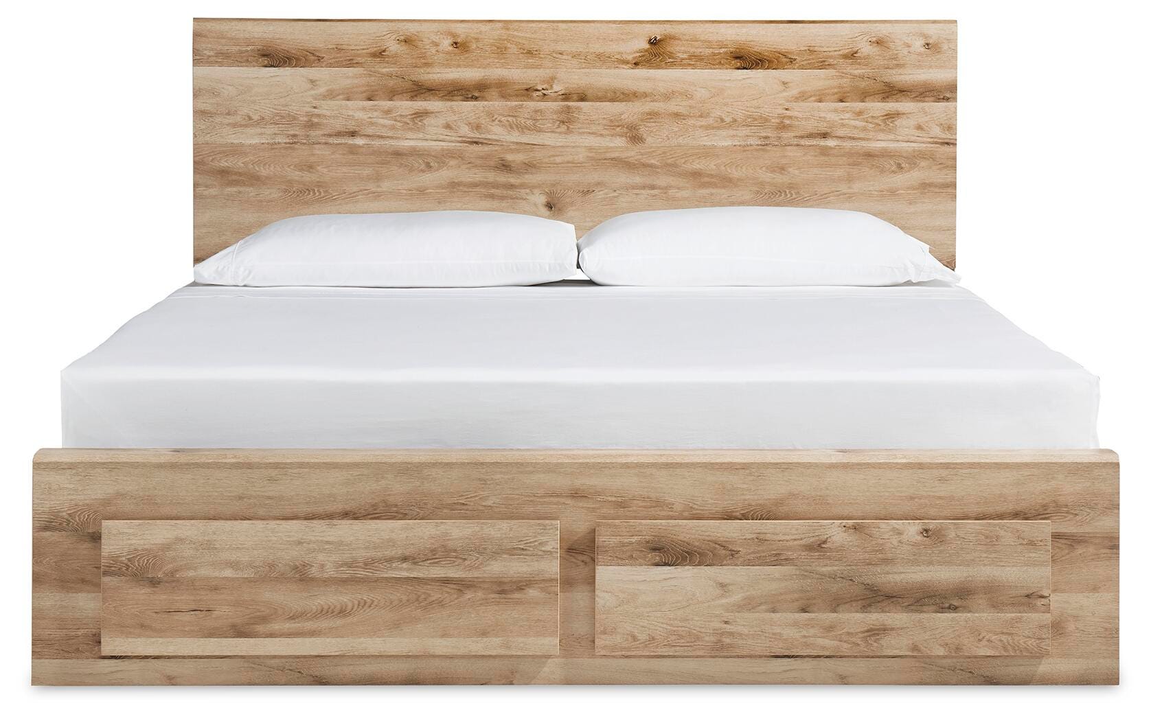 Hyanna Panel Storage Bed with 2 Under Bed Storage Drawers