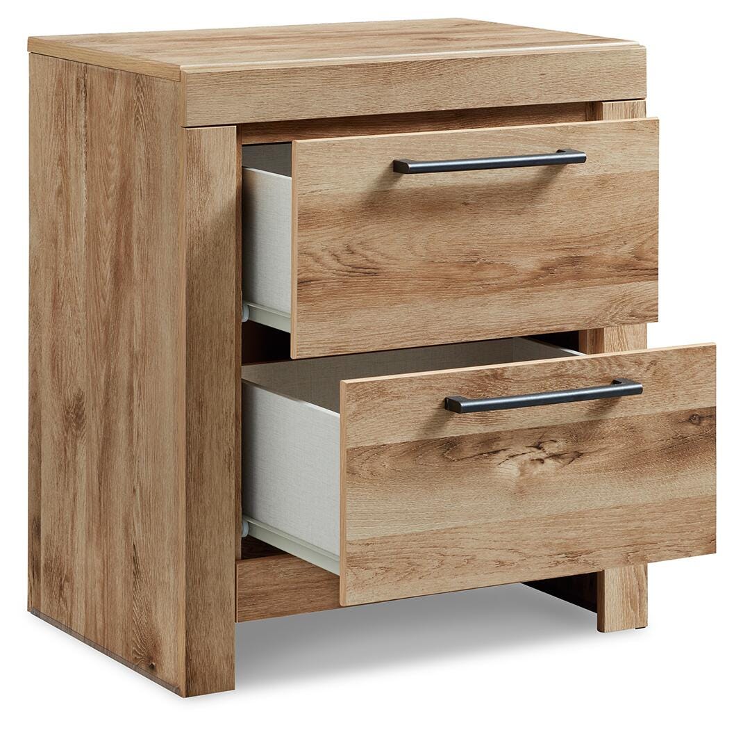 Hyanna Panel Storage Bed Bedroom Set