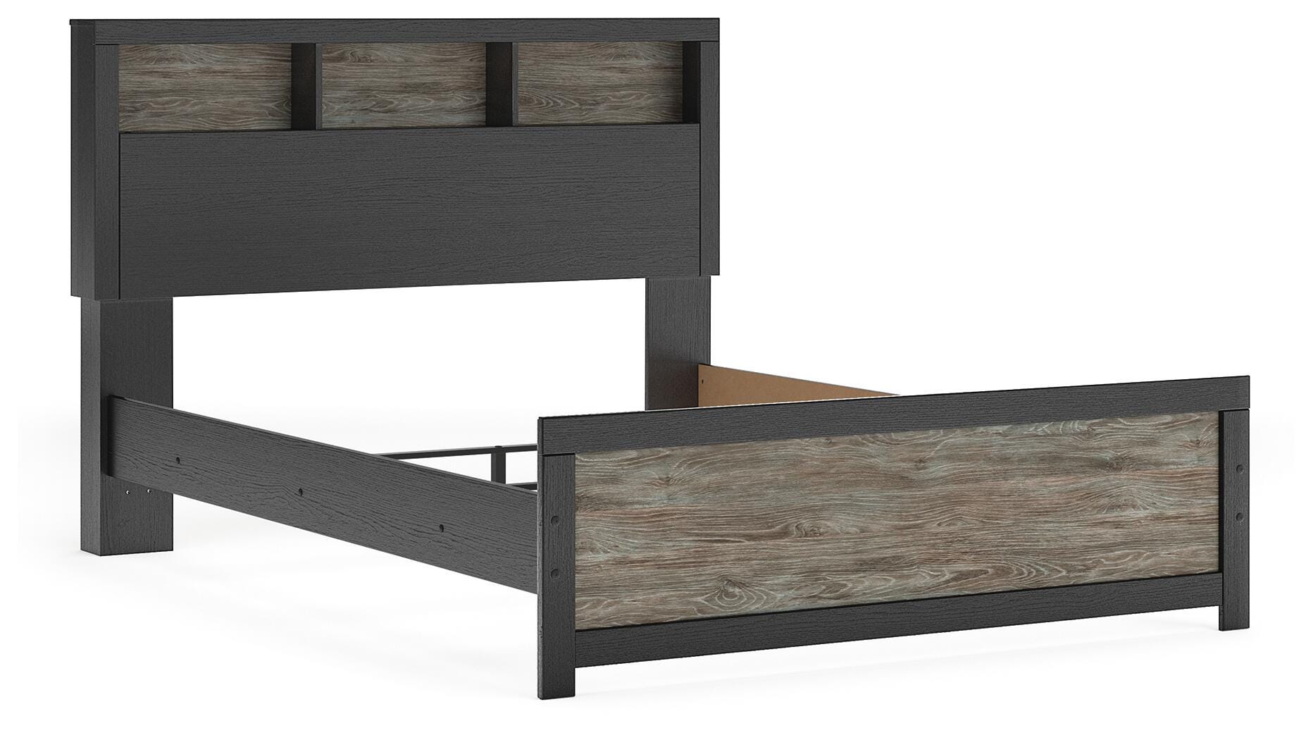 Jonnifer Bookcase Panel Bed