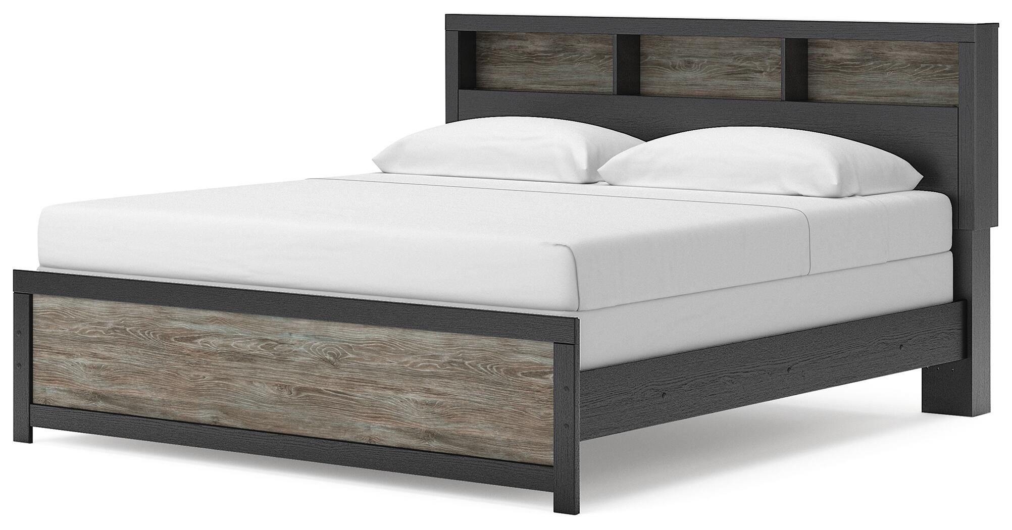 Jonnifer Bookcase Panel Bed