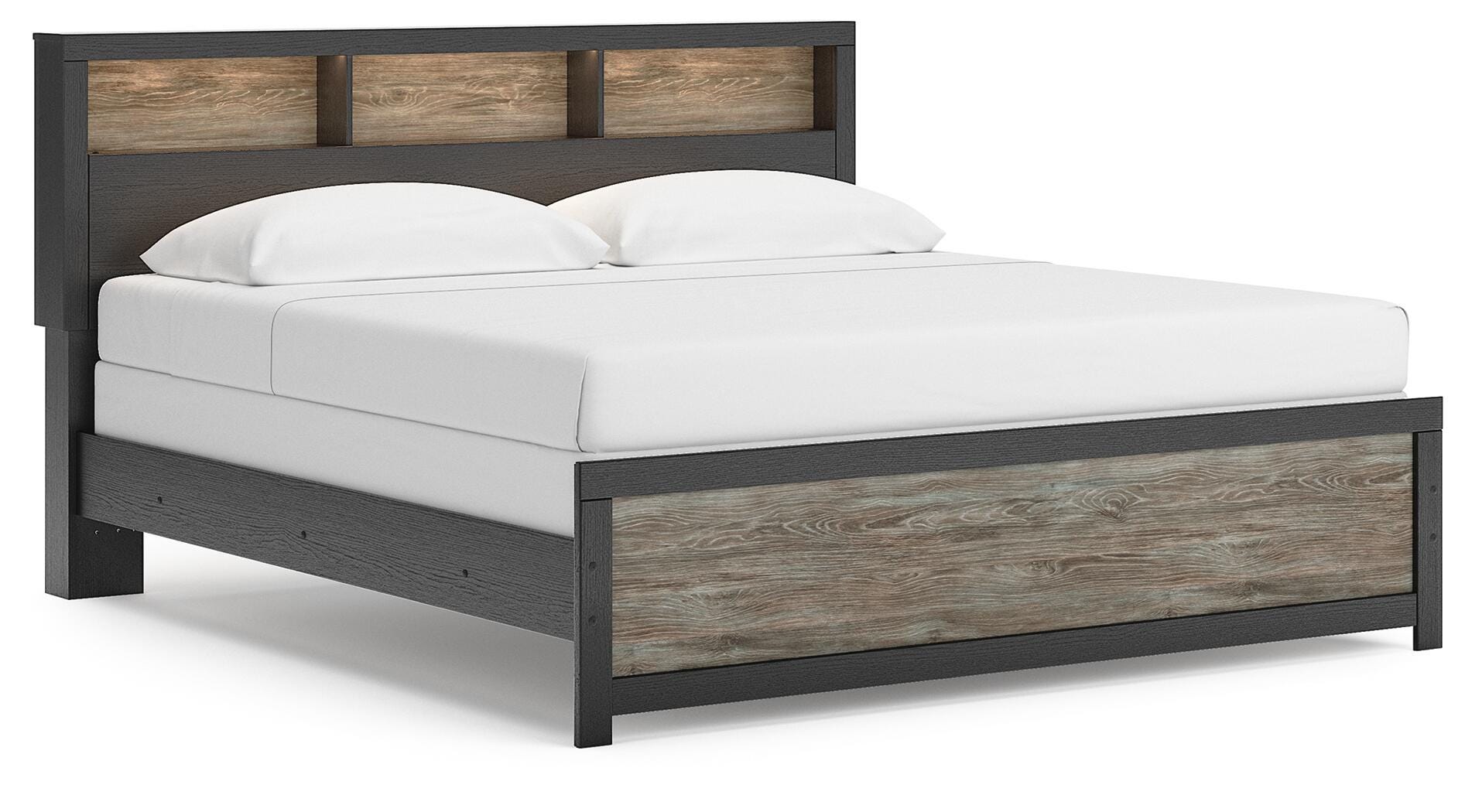 Jonnifer Bookcase Panel Bed