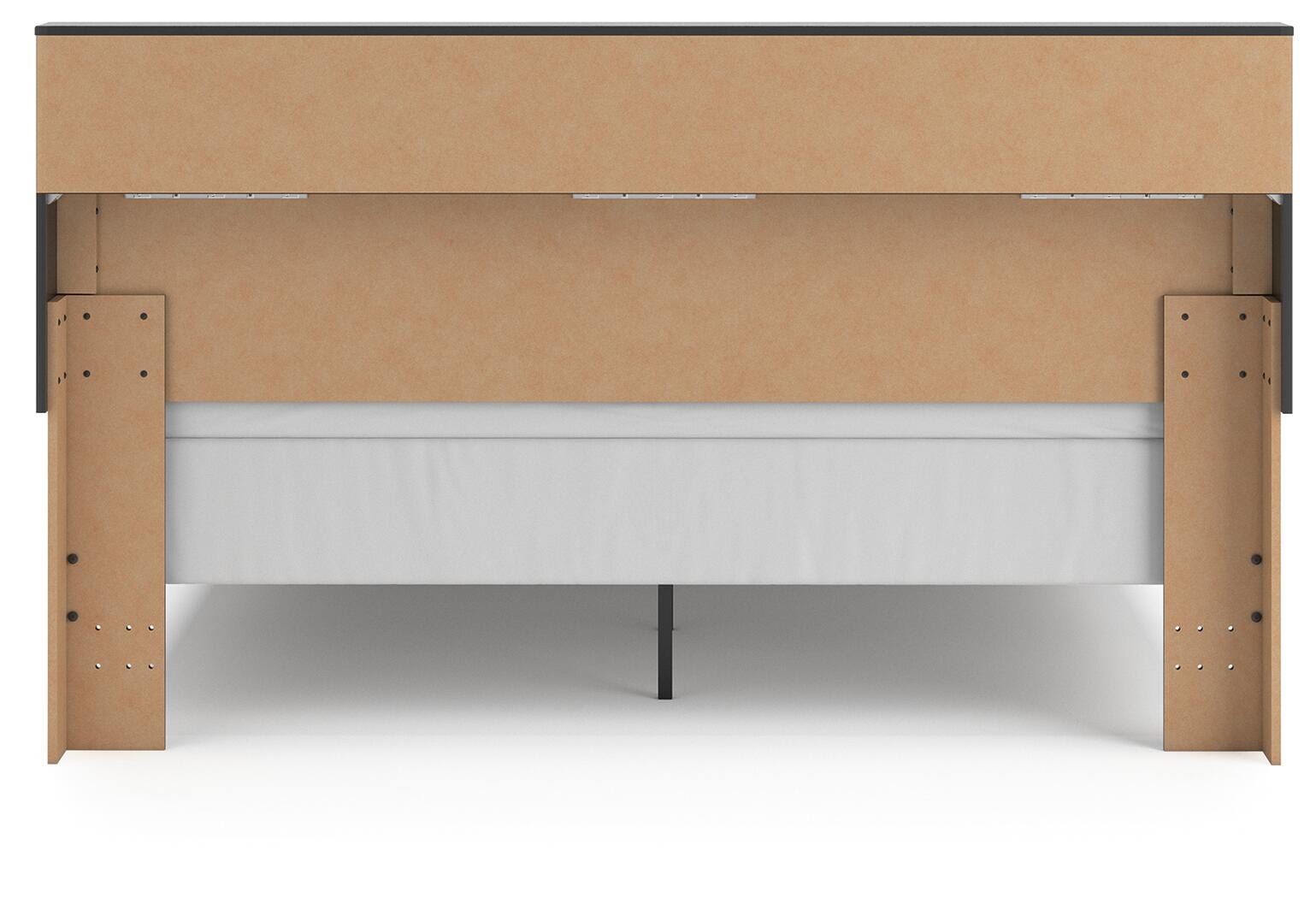 Jonnifer Bookcase Panel Bed