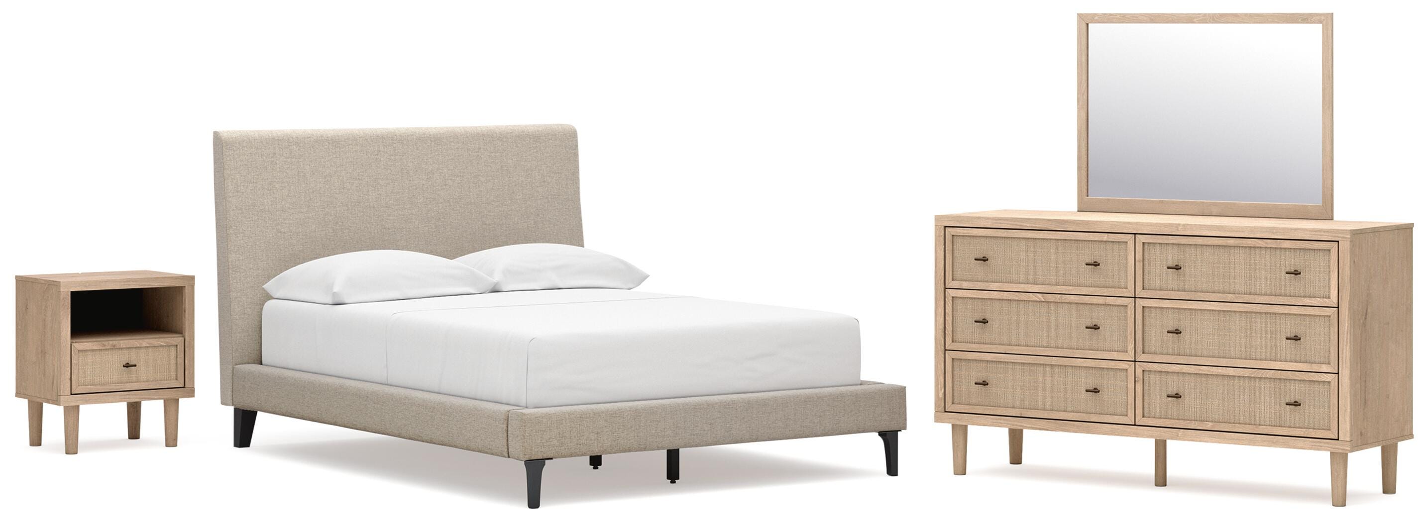 Cielden Upholstered Bed Bedroom Set