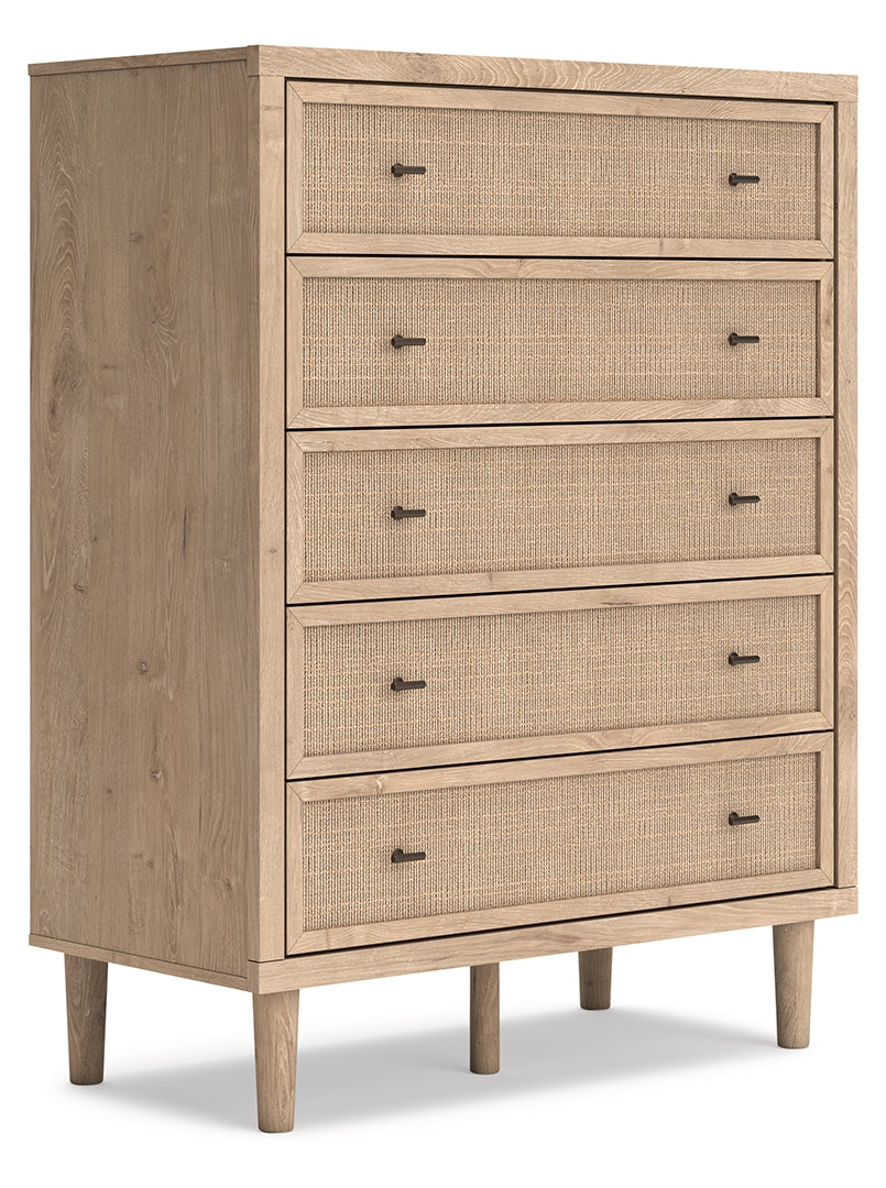 Cielden Five Drawer Wide Chest