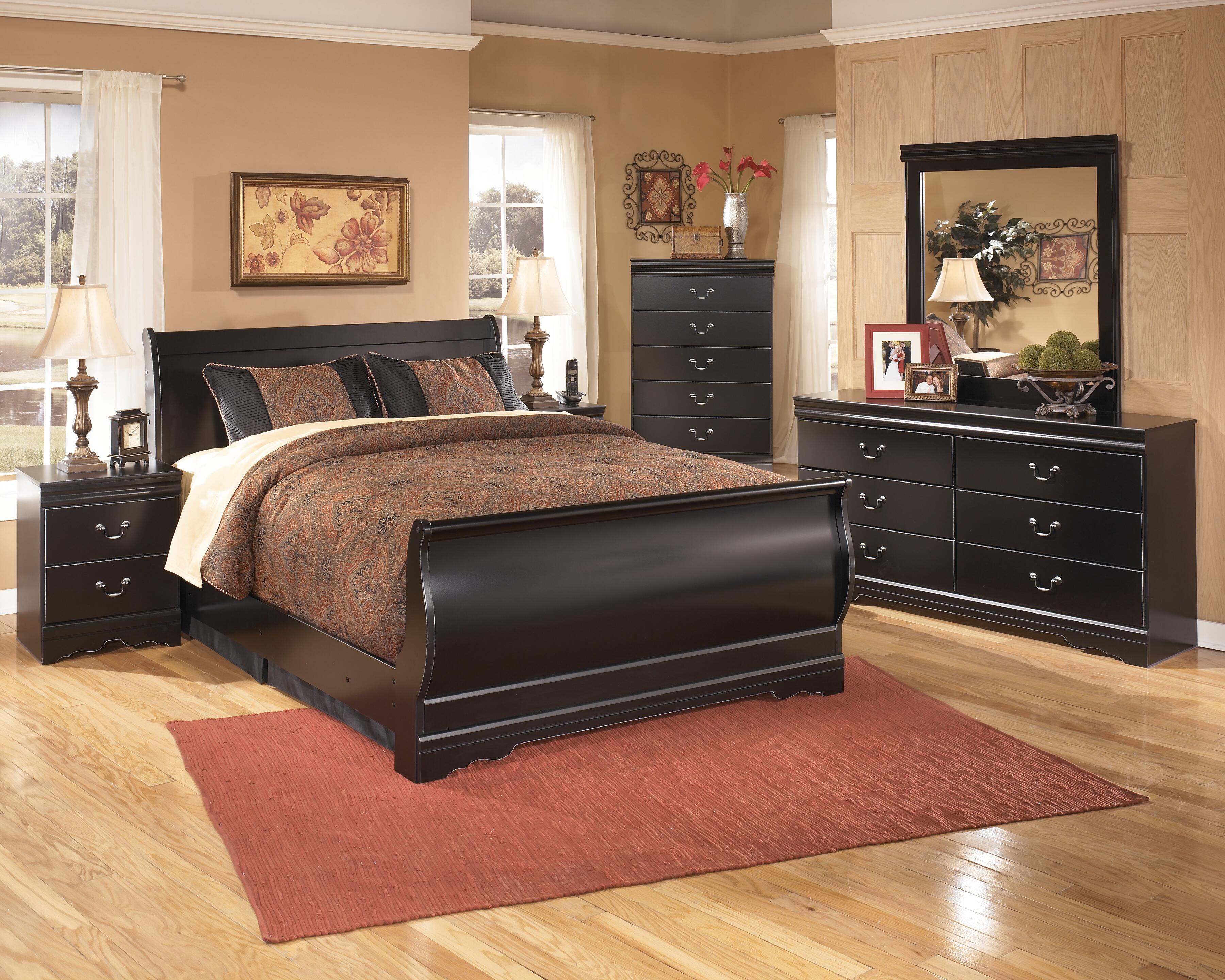 Huey Vineyard Sleigh Bed