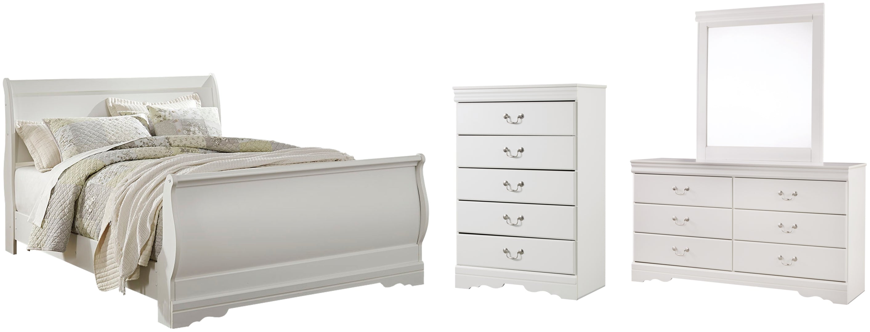 Anarasia White Bedroom Set