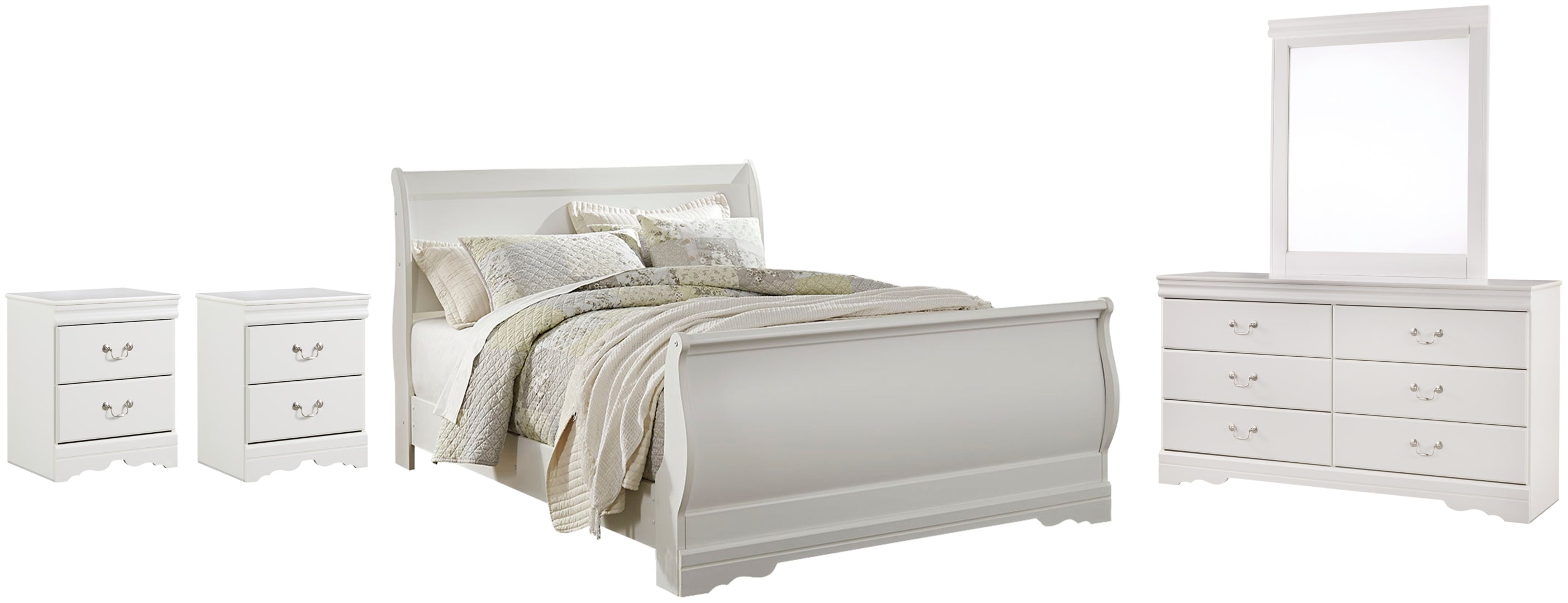 Anarasia White Bedroom Set