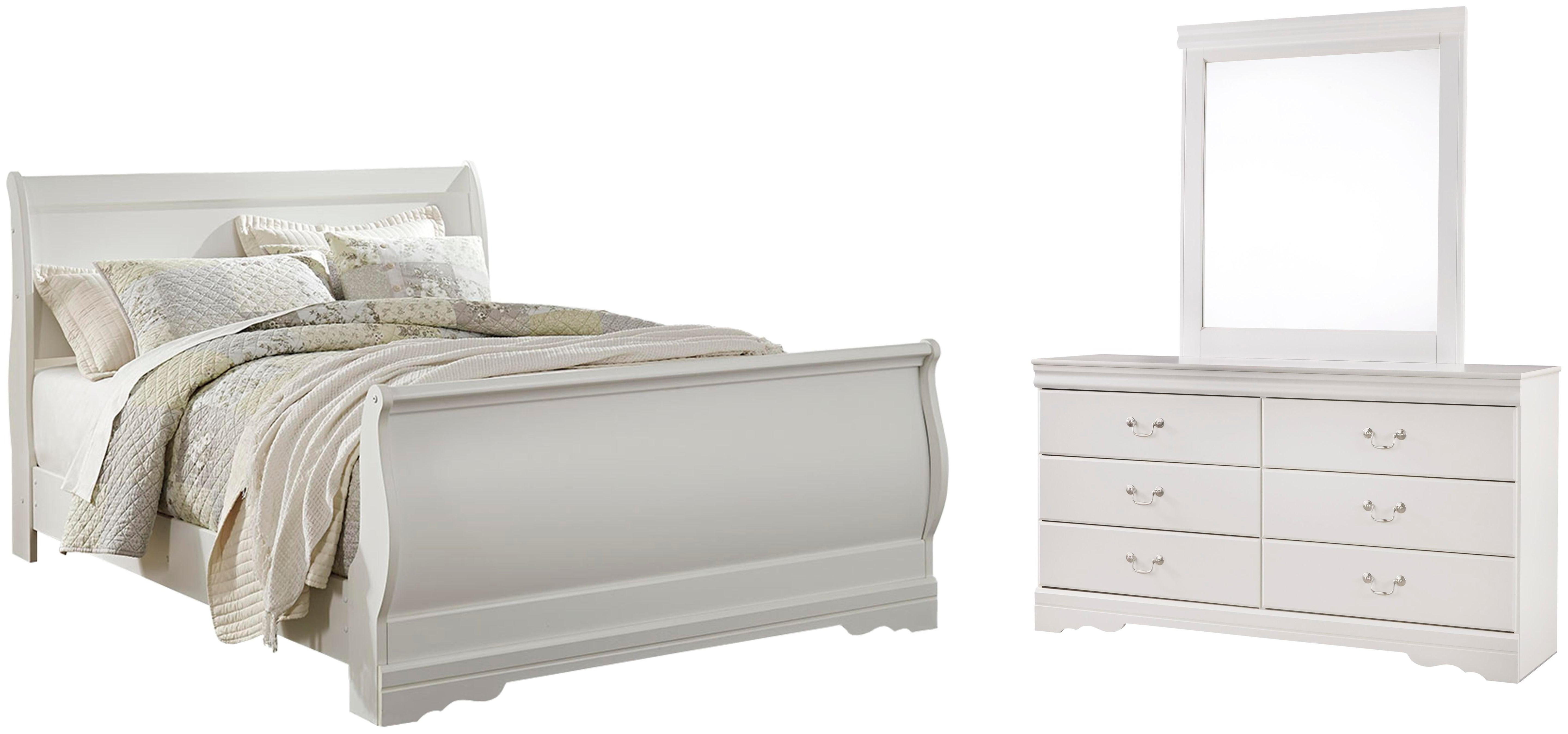 Anarasia Sleigh Bed Bedroom Set