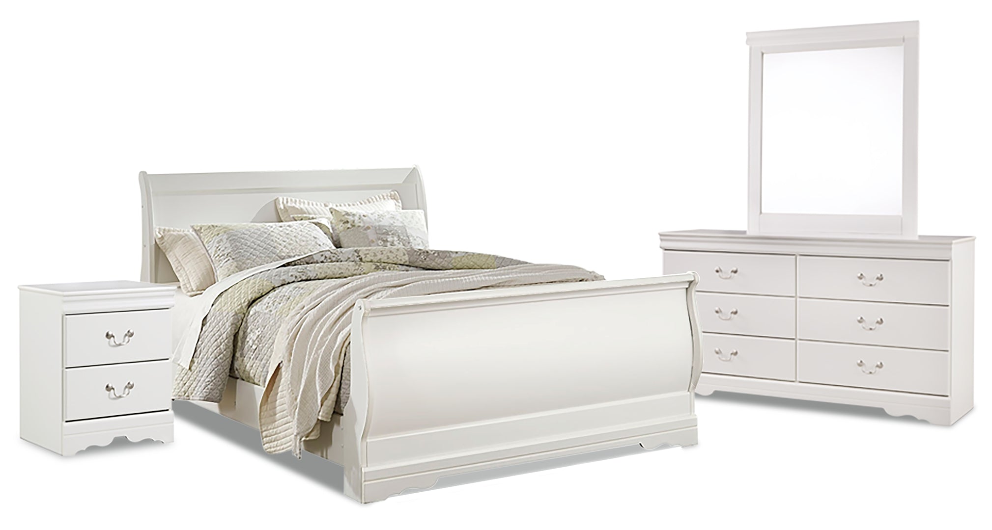 Anarasia White Bedroom Set