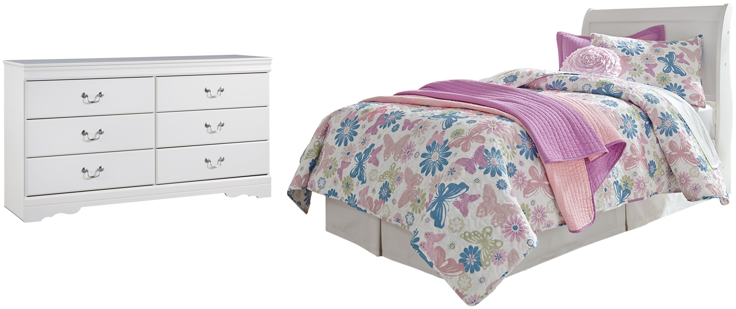 Anarasia White Bedroom Set