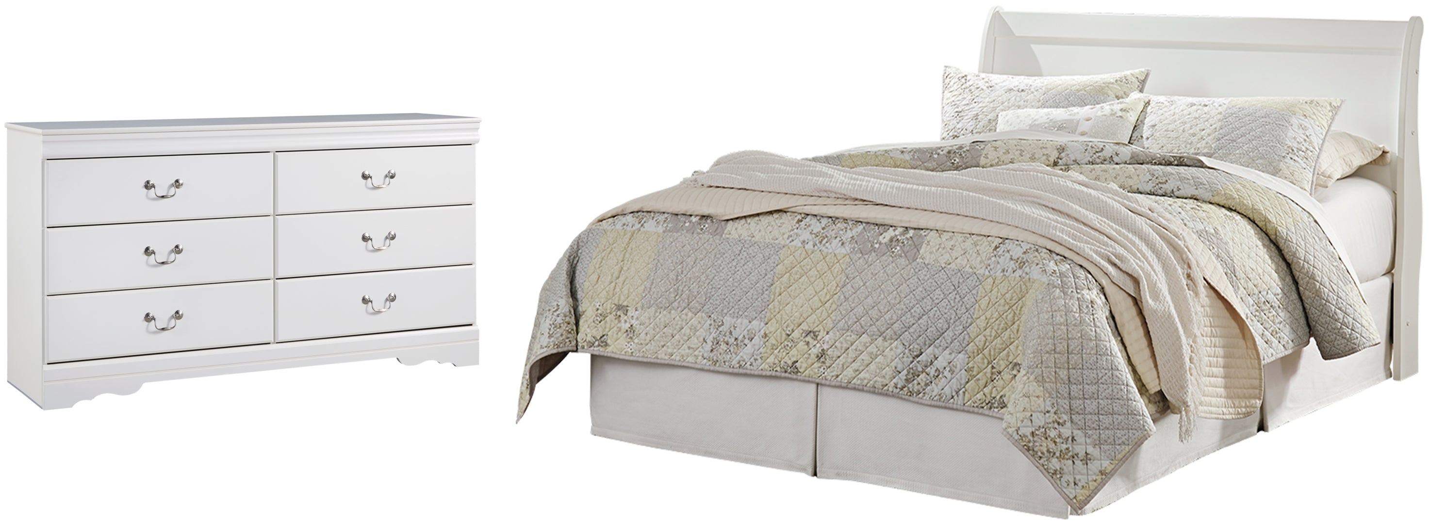 Anarasia White Bedroom Set