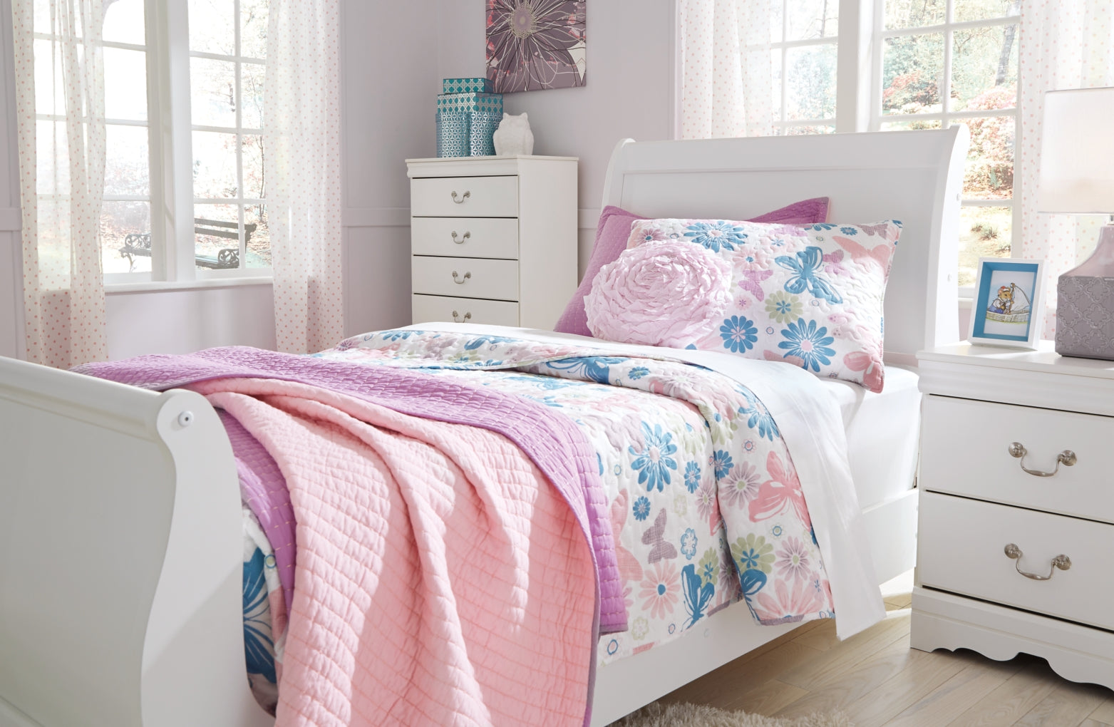 Anarasia Sleigh Headboard
