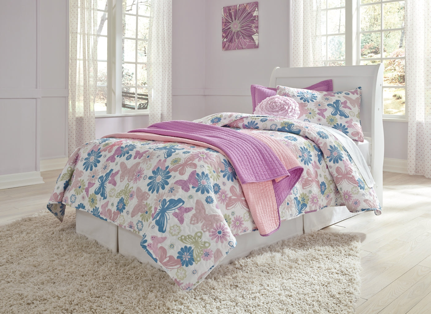 Anarasia Sleigh Headboard