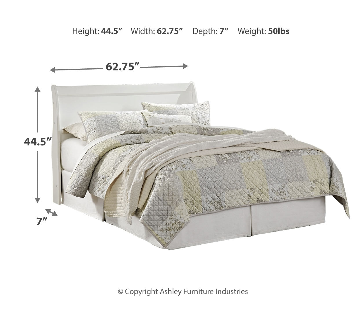 Anarasia White Bedroom Set