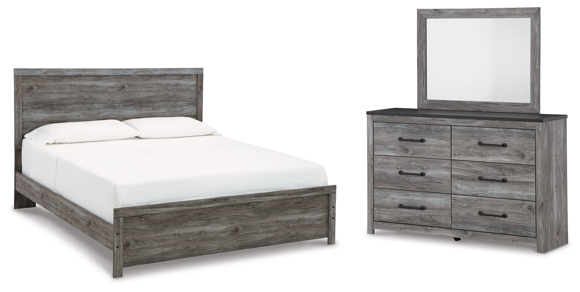 Bronyan Panel Bed, Dresser, Mirror, Chest & Nightstand, Bedroom Set